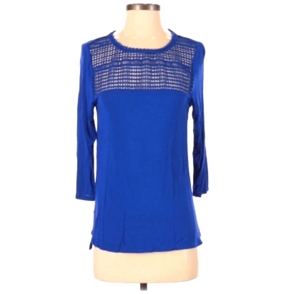 NWOT Verve Ami Boho 3/4 Sleeve Top